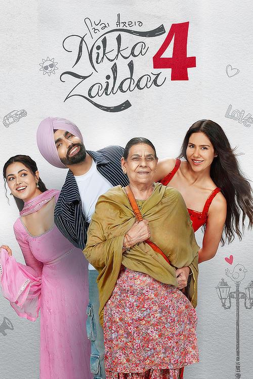 Nikka Zaildar 4 (2025) WEB-DL [Punjabi DD5.1] 1080p 720p & 480p [x264/HEVC] | Full Movie