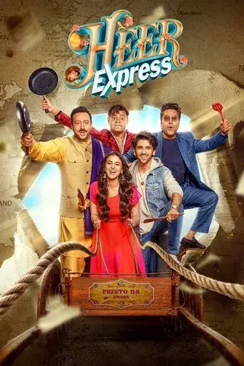 Heer Express (2025) DS4K WEB-DL [Hindi DD5.1] 4K 1080p 720p & 480p [x264/HEVC] | Full Movie